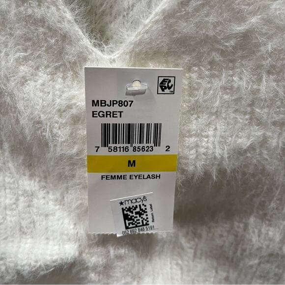 NWT PLANET GOLD Juniors' Eyelash-Knit Drawstring Sweater - Picture 5 of 6